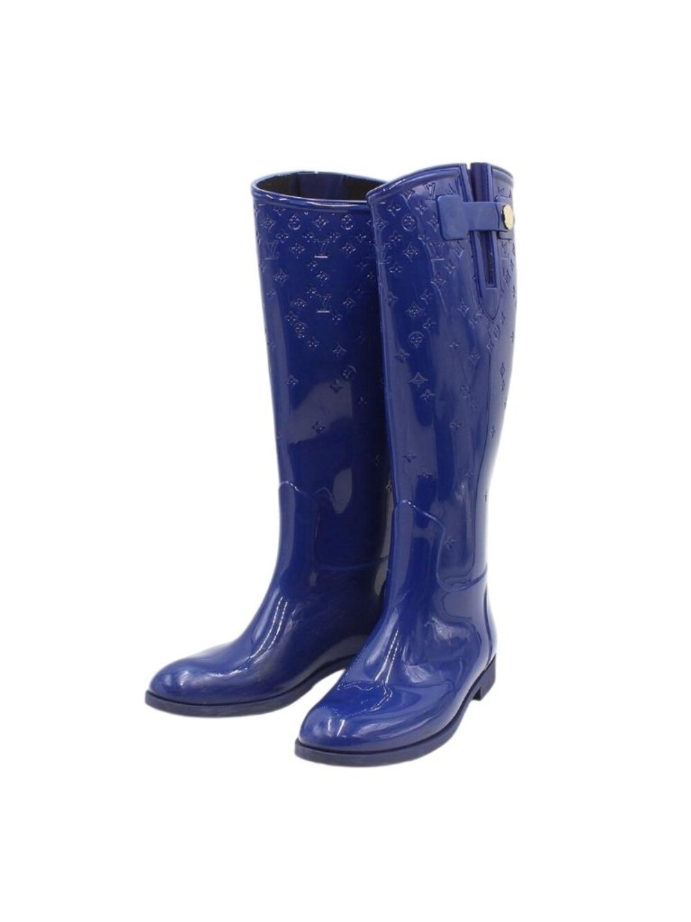 Louis Vuitton Drops Line Rubber Long Rain Boots